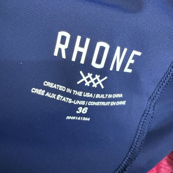 Rhone Resort Pant Navy Stretch Commute Business Casual Travel Men's 36x28 - Picture 12 of 13